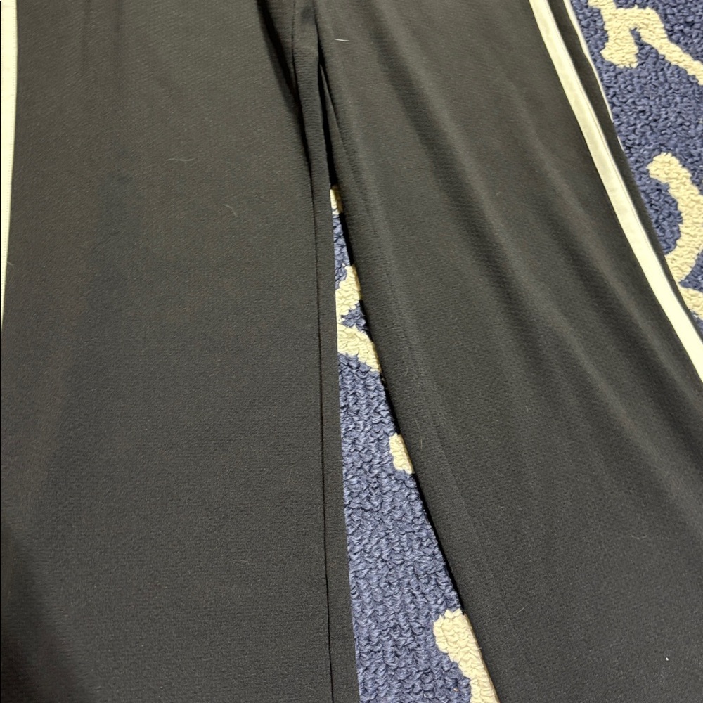 NWT Tek Gear Black White Stripe Relaxed Performance Pants sz M - Picture 3 of 9